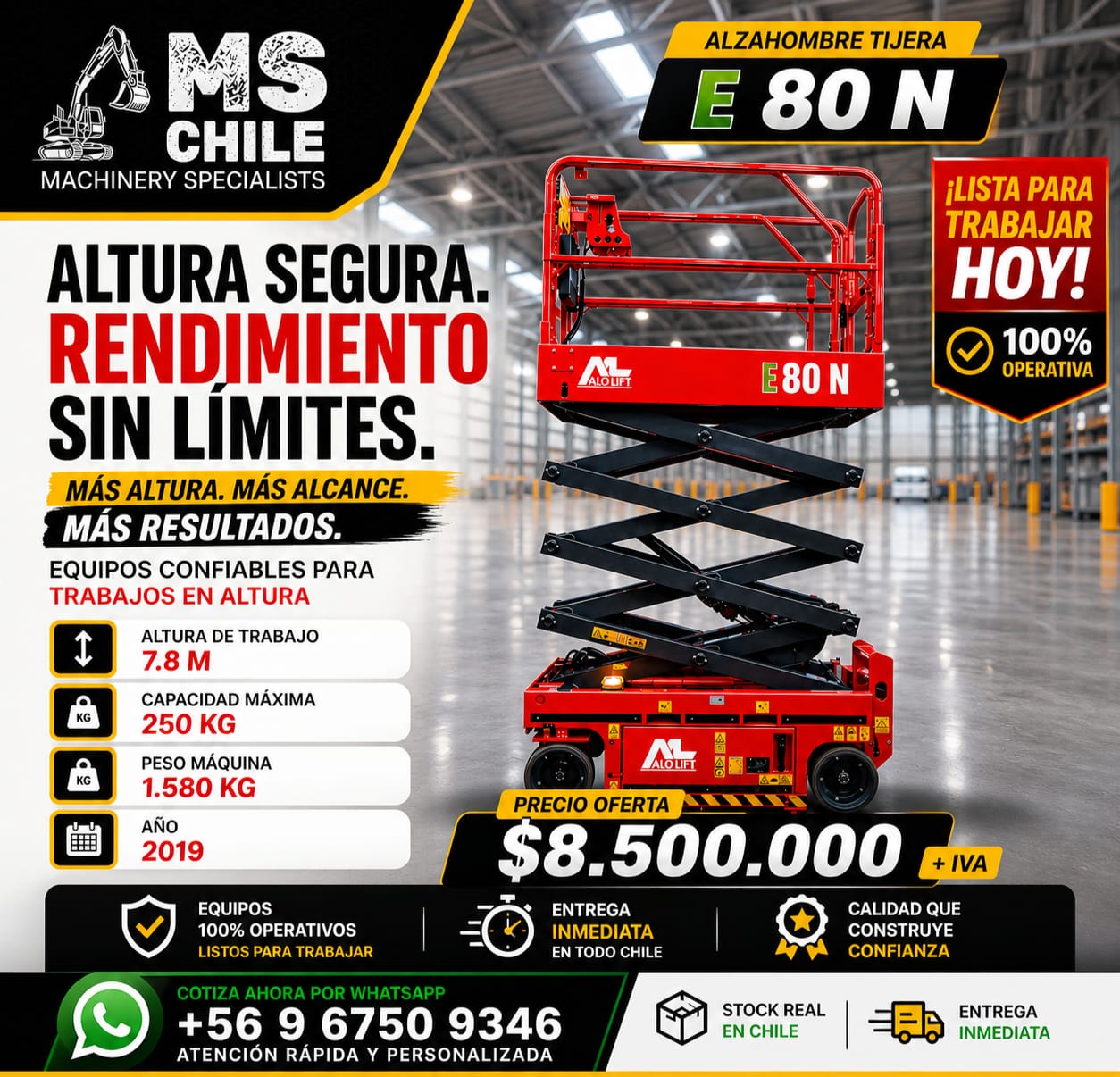 Alzahombre Tijera E 80N (2019)